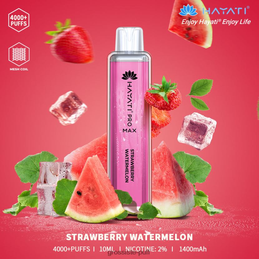 Hayati Pro Max 4000 Strawberry Watermelon 0FPL40177