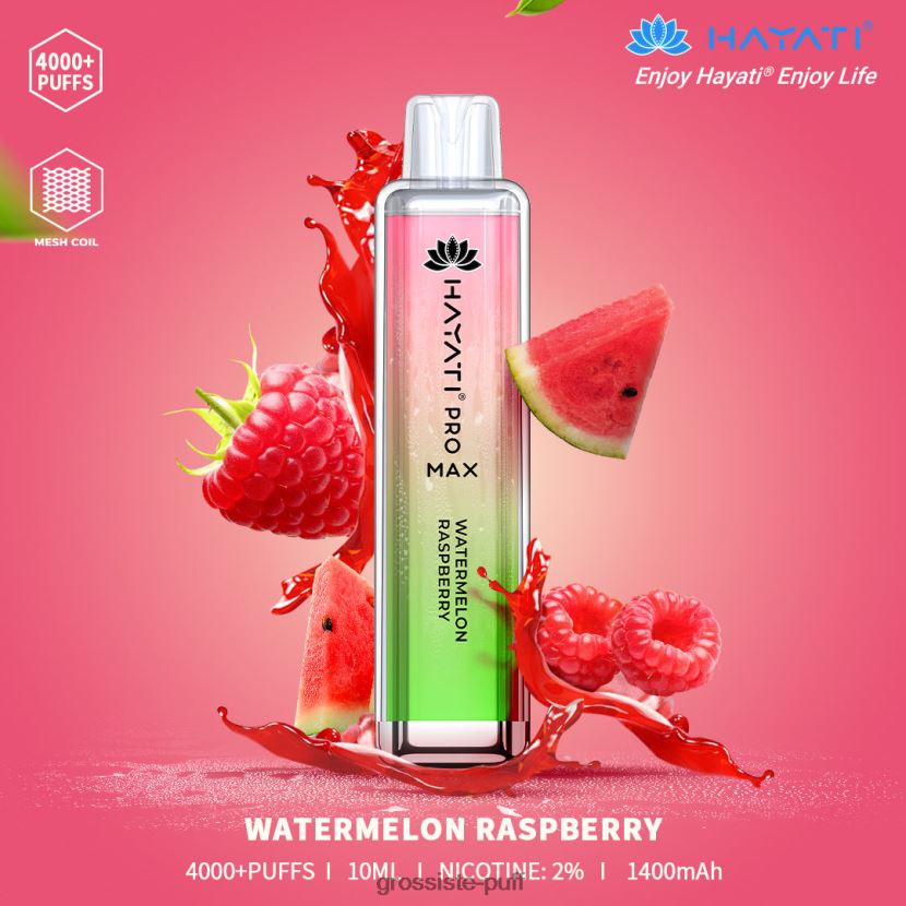 Hayati Pro Max 4000 Watermelon Raspberry 0FPL40197 Hayati Pro Max 4000 Watermelon Raspberry 0FPL40197