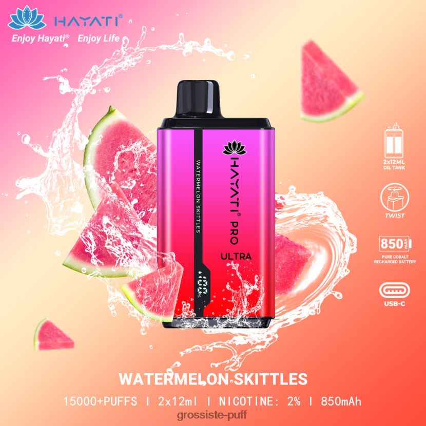 Hayati Pro Ultra Watermelon Skittles 0FPL40220