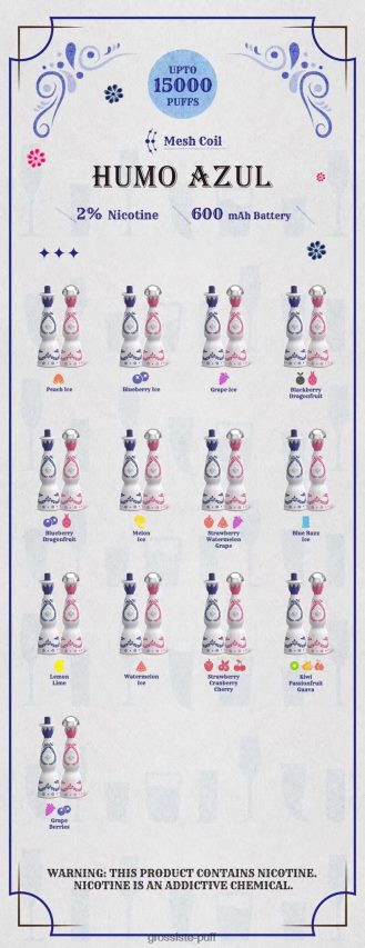 Humo Azul 15000 puffs 2% Multi Z0642294