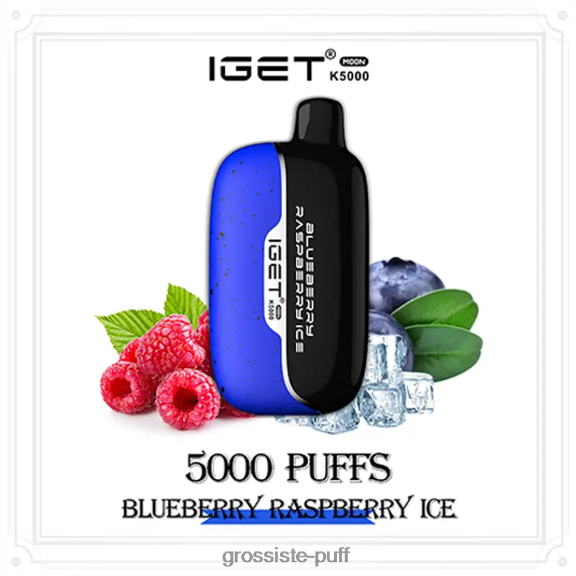 IGET Moon K5000 Blueberry Raspberry Ice 48JLB23