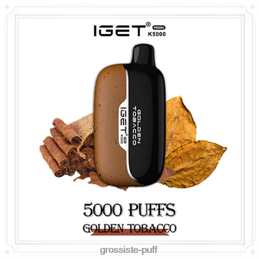 IGET Moon K5000 Golden Tobacco 48JLB21