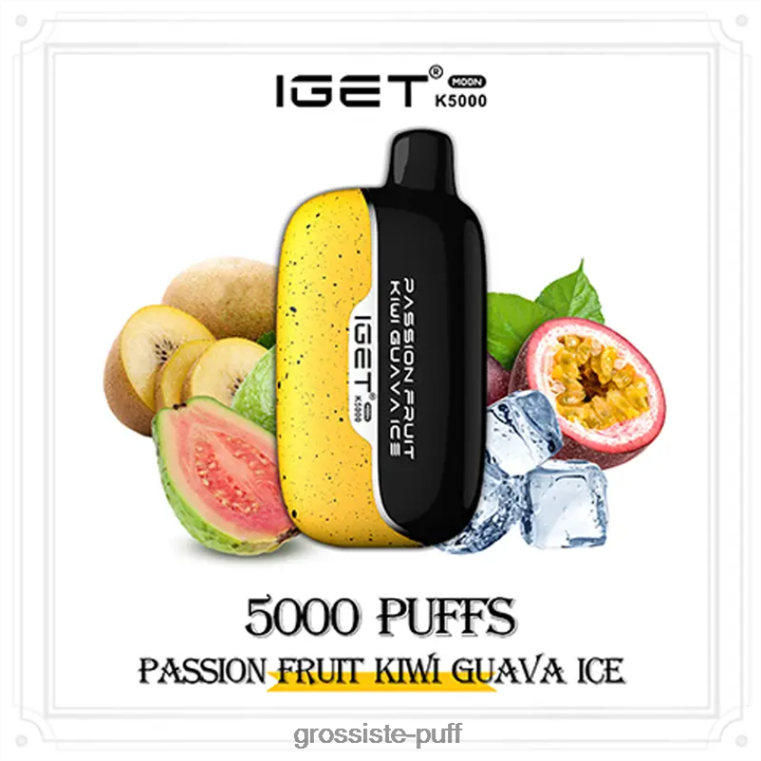 IGET Moon K5000 Passion Fruit Kiwi Guava Ice 48JLB22