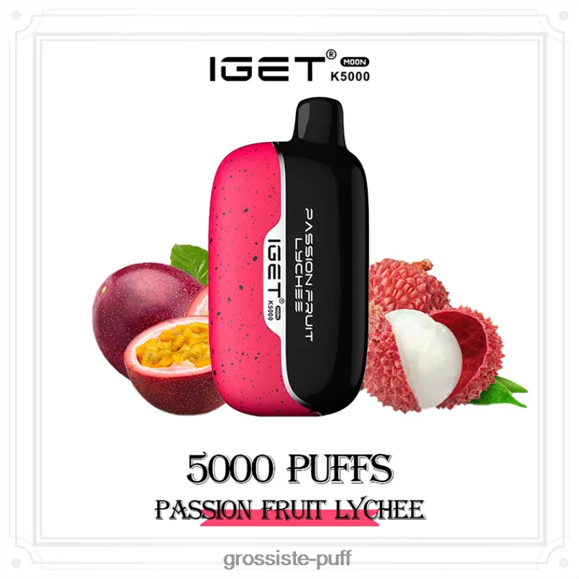 IGET Moon K5000 Passion Fruit Lychee 48JLB210
