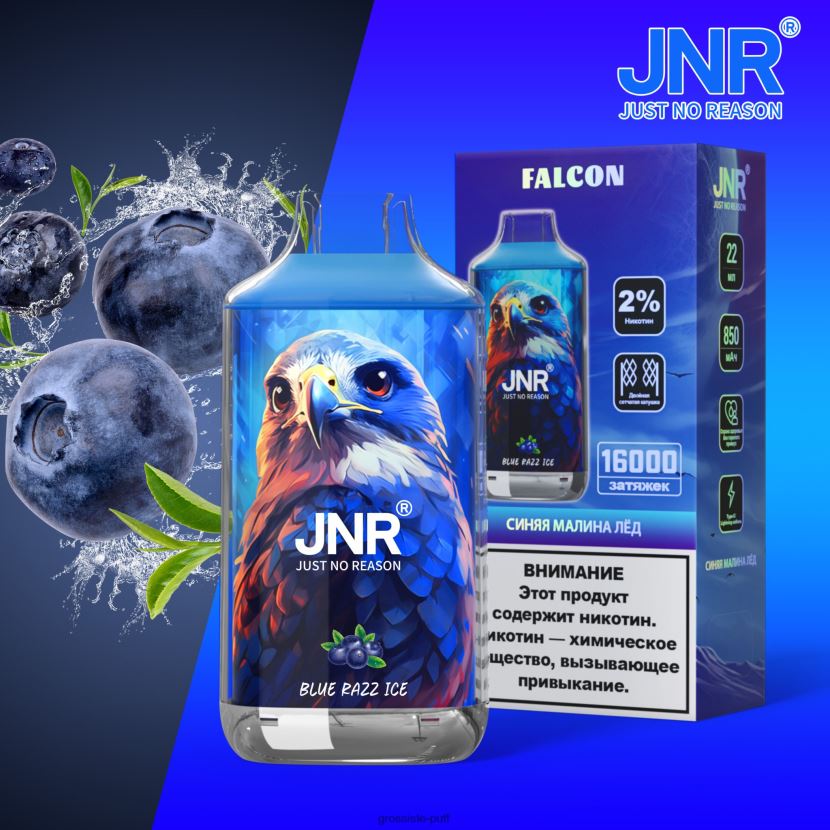 JNR FALCON Blue Razz Ice 0FPL40697 JNR FALCON Blue Razz Ice 0FPL40697