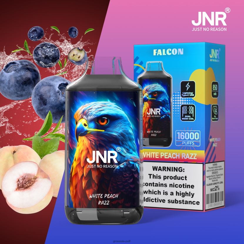 JNR FALCON White Peach Razz 0FPL40724 JNR FALCON White Peach Razz 0FPL40724