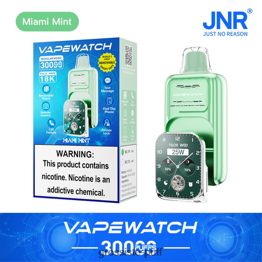 JNR Vape Watch Miami Mint 0NVL428 JNR Vape Watch Miami Mint 0NVL428