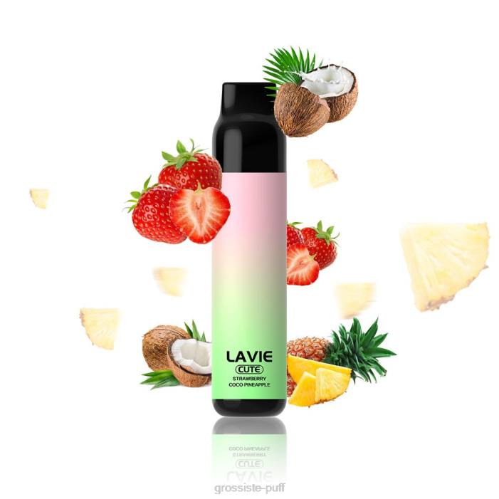 LAVIE BAR 3000 Puffs Strawberry Coco Apple 4068291