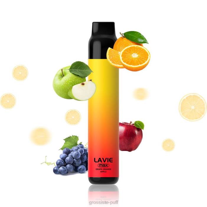 LAVIE BAR 5000 Puffs - MAX Grape Orange 4068280