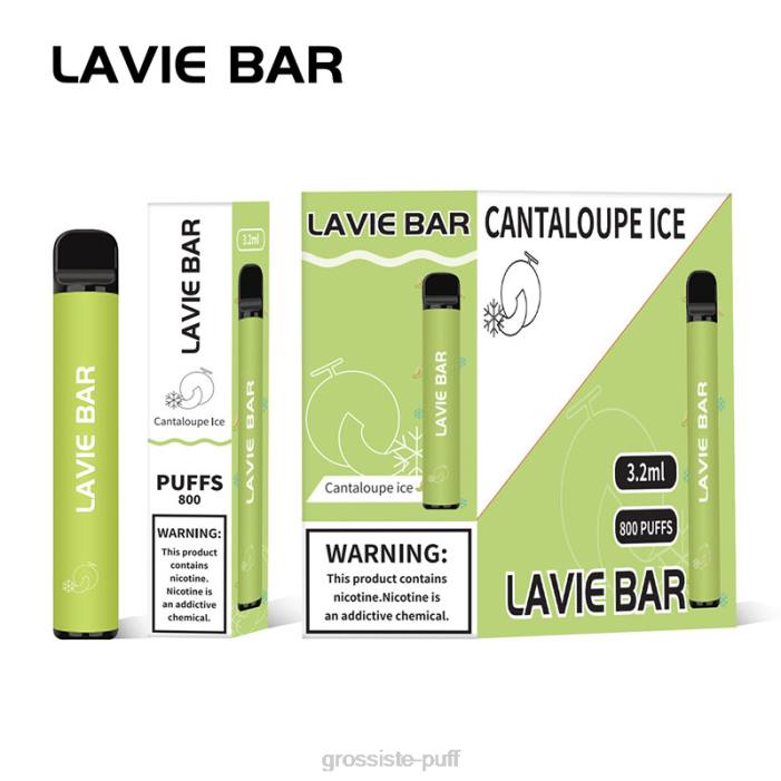 LAVIE BAR 800 Puffs Cantaloupe Ice 4068317