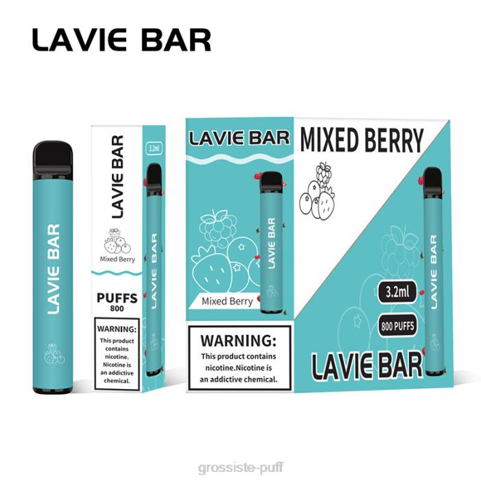 LAVIE BAR 800 Puffs Mixed Berries 4068316