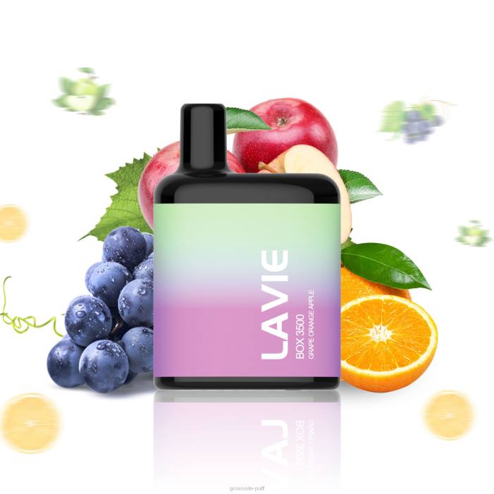LAVIE BOX 3500 Puffs Grape Orange Apple 4068212