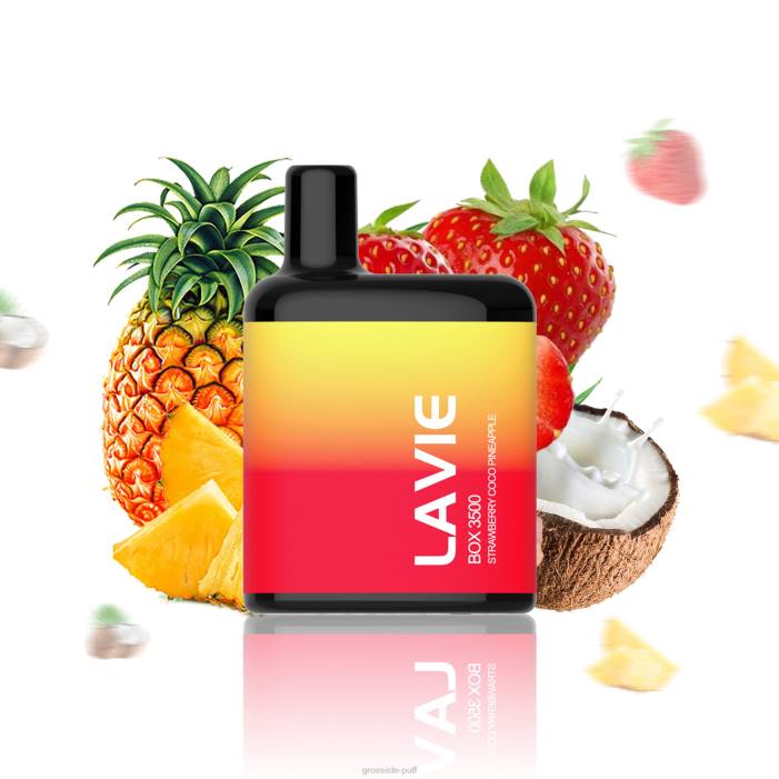 LAVIE BOX 3500 Puffs Strawberry Coco Pineapple 4068207