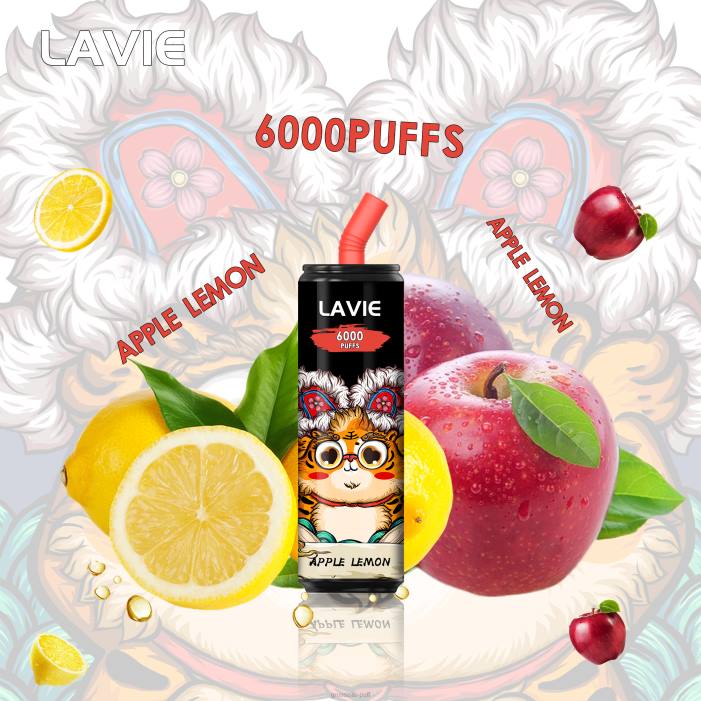 LAVIE Coke BAR 6000 Puffs Apple Lemon 4068275 LAVIE Coke BAR 6000 Puffs Apple Lemon 4068275