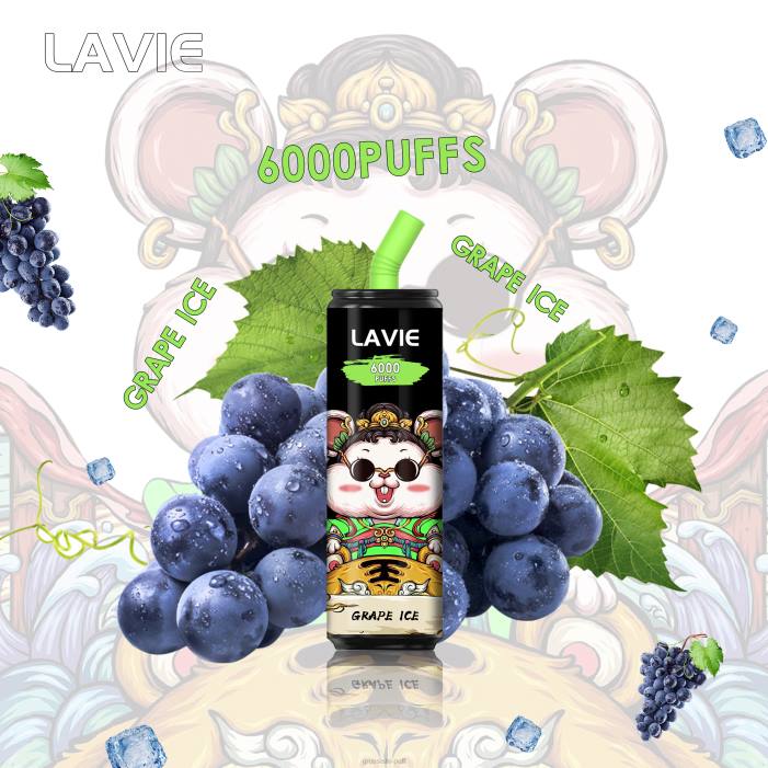 LAVIE Coke BAR 6000 Puffs Grape Ice 4068269