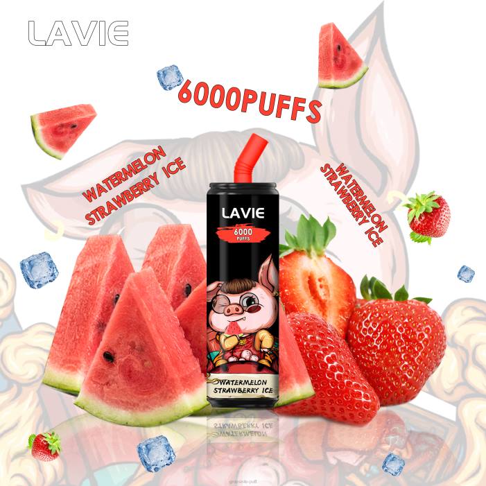 LAVIE Coke BAR 6000 Puffs Watermelon Strawberry Ice 4068267