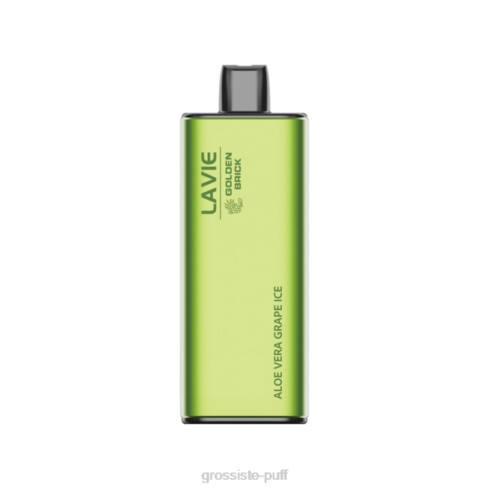 LAVIE GOLDEN BRICK 10000 Puffs Aloe Vera Grape Ice 406851