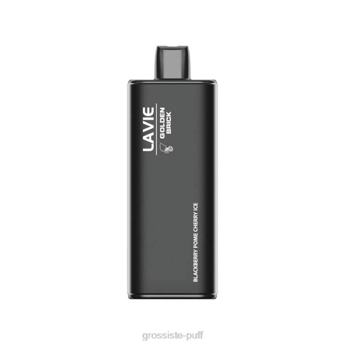 LAVIE GOLDEN BRICK 10000 Puffs Blackberry Pome Cherry Ice 406854
