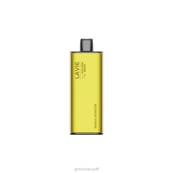 LAVIE GOLDEN BRICK 10000 Puffs Mango Monster 406861