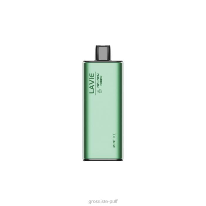 LAVIE GOLDEN BRICK 10000 Puffs Mint Ice 406862