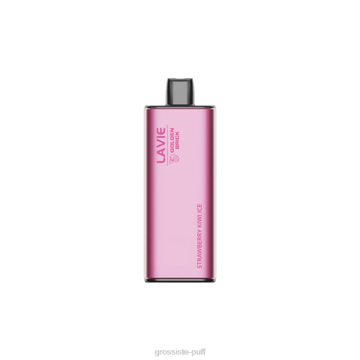LAVIE GOLDEN BRICK 10000 Puffs Strawberry Kiwi Ice 406865