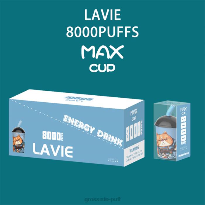 LAVIE Max Cup 8000 Puffs Energy Drink 4068259