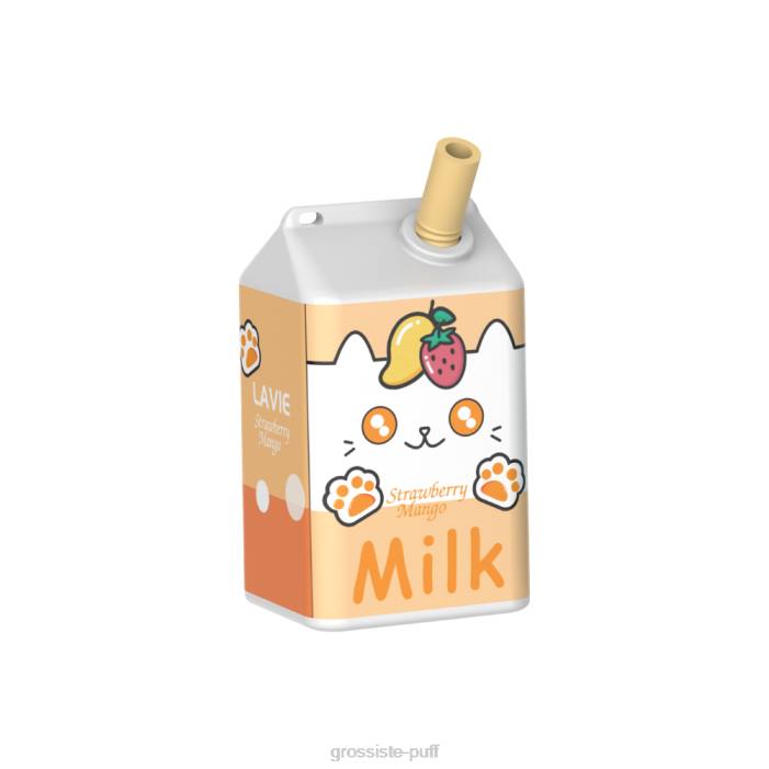LAVIE MILK 7000 Puffs Strawberry Mango 4068182 LAVIE MILK 7000 Puffs Strawberry Mango 4068182
