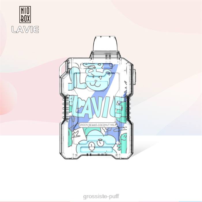 LAVIE NIO BOX 9000 Puffs Green Beans Coconut Milk 4068188