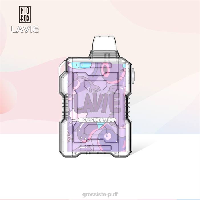 LAVIE NIO BOX 9000 Puffs Purple Grape 4068192