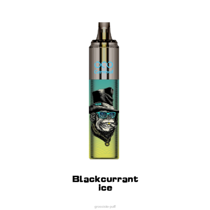 OCO Carnival 10000 Puffs Blackcurrant Ice 4068348