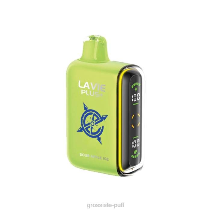 LAVIE PLUS 15000 Puffs Sour Apple Ice 4068100 LAVIE PLUS 15000 Puffs Sour Apple Ice 4068100