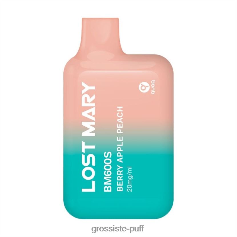LOST MARY BM600S Berry Apple Peach 0FPL40418 LOST MARY BM600S Berry Apple Peach 0FPL40418