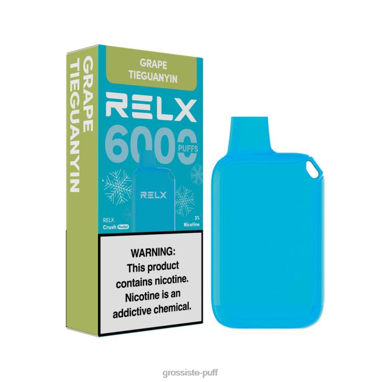 RELX Crush Pocket 6000 Icy Grape TieGuanYin 0BT8418