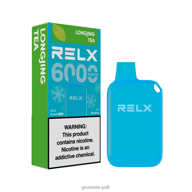 RELX Crush Pocket 6000 Icy LongJing Tea 0BT849