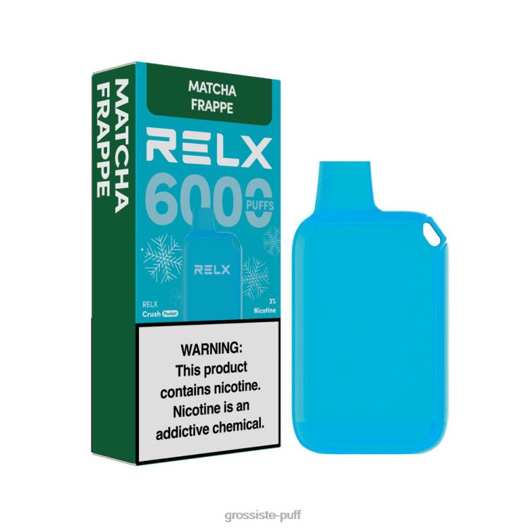 RELX Crush Pocket 6000 Icy Matcha Frappe 0BT8417