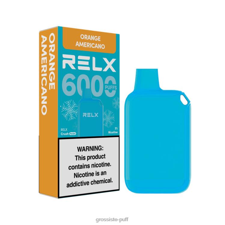 RELX Crush Pocket 6000 Icy Orange Americano 0BT8415