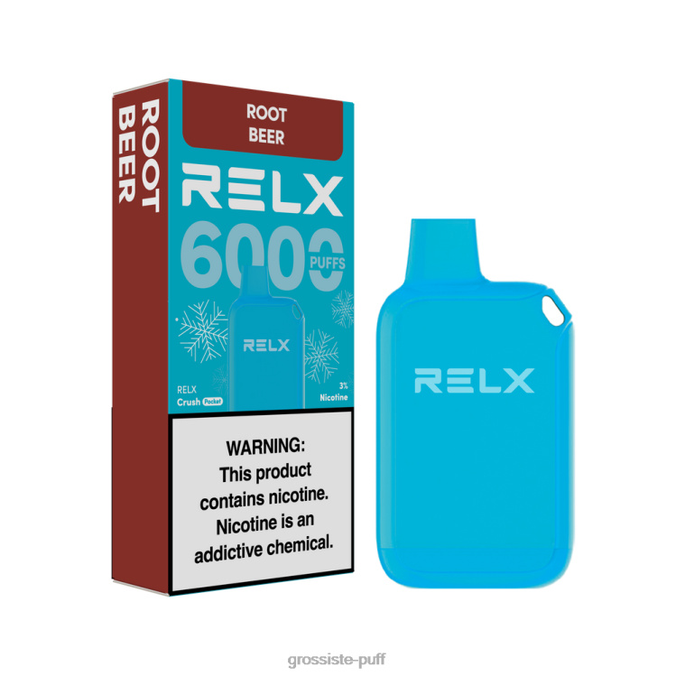 RELX Crush Pocket 6000 Icy Root Beer 0BT8420
