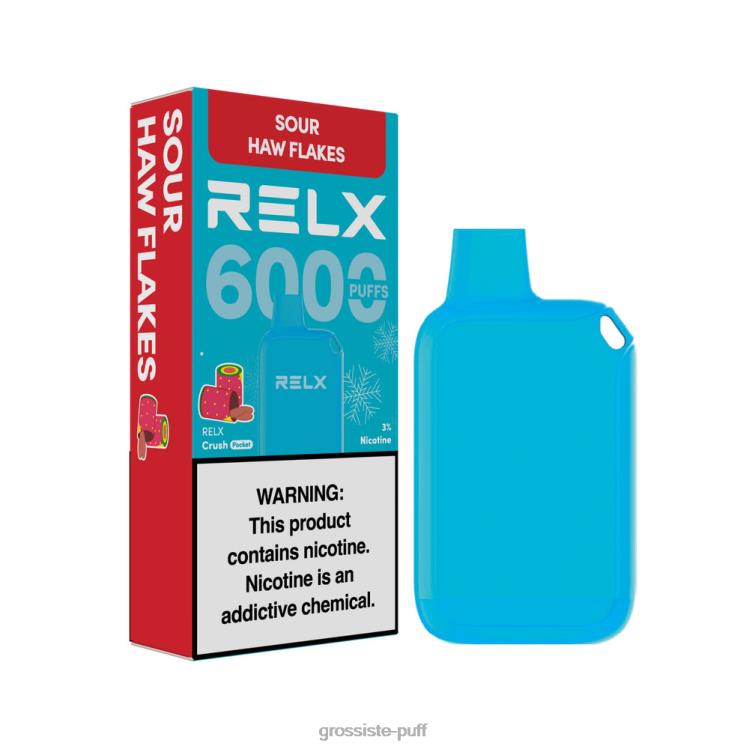 RELX Crush Pocket 6000 Icy Sour Haw Flakes 0BT8416
