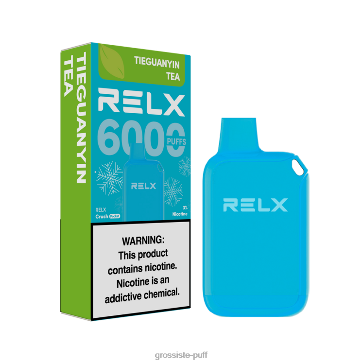 RELX Crush Pocket 6000 Icy TieGuanYin Tea 0BT8422