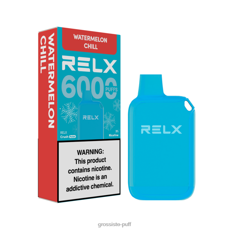 RELX Crush Pocket 6000 Icy Watermelon Chill 0BT8424