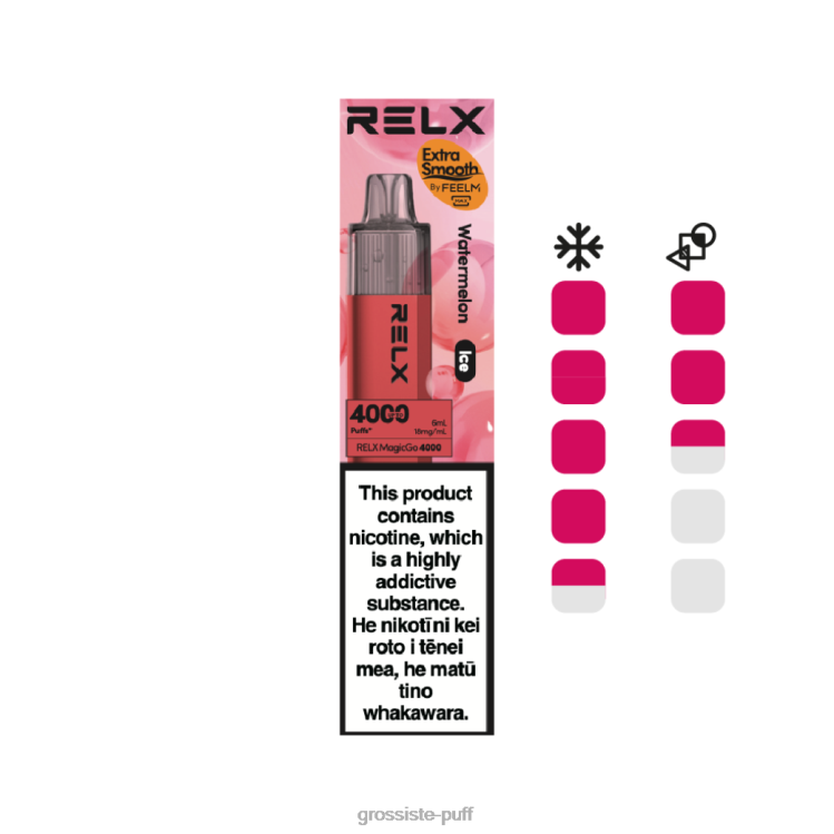 RELX MagicGo 4000 Disposable Vape Watermelon (Ice) 0BT847