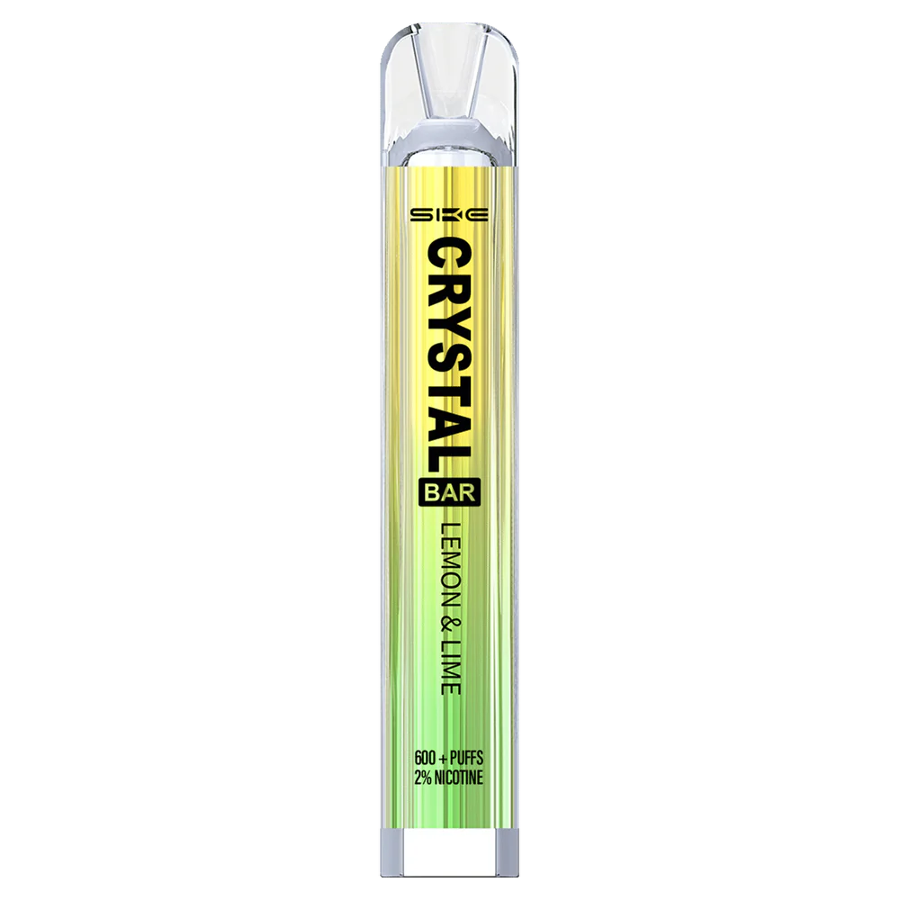 SKE Crystal Bar Disposable Vape 600 Puffs Lemon & Lime 0FPL40262 SKE Crystal Bar Disposable Vape 600 Puffs Lemon & Lime 0FPL40262