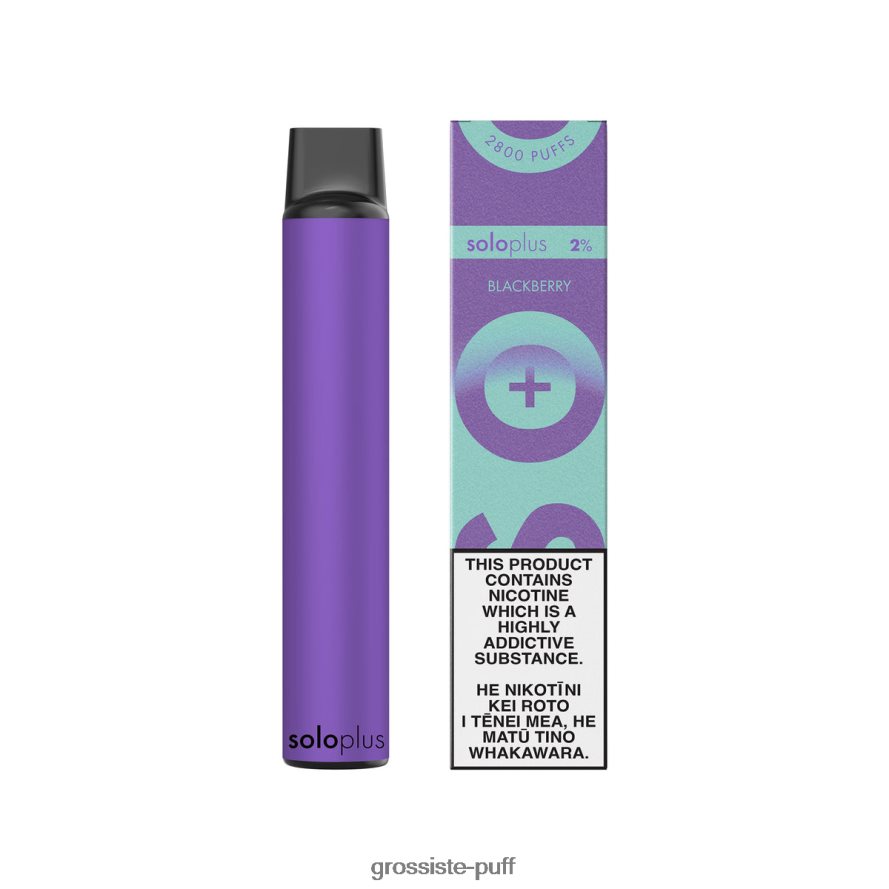 Solo Plus Disposable Vape Paradise Collection Blackberry V40FZJ38