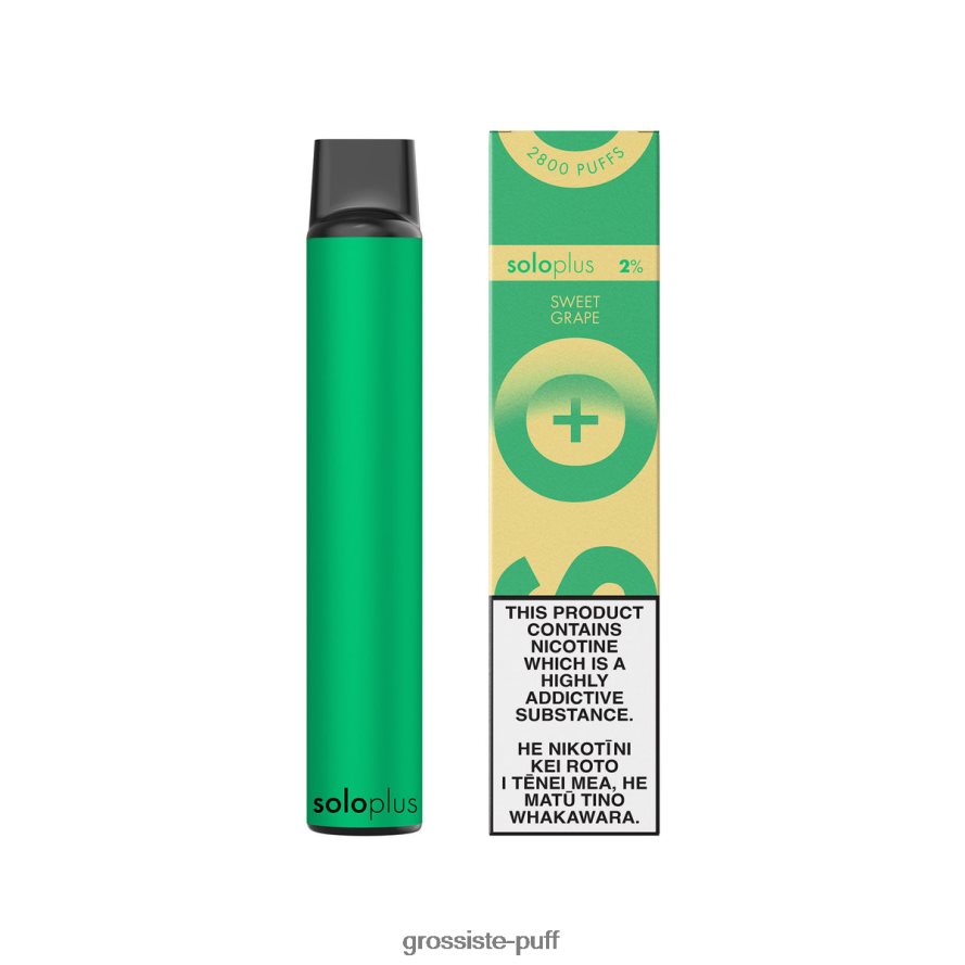 Solo Plus Disposable Vape Paradise Collection Sweet Grape V40FZJ40
