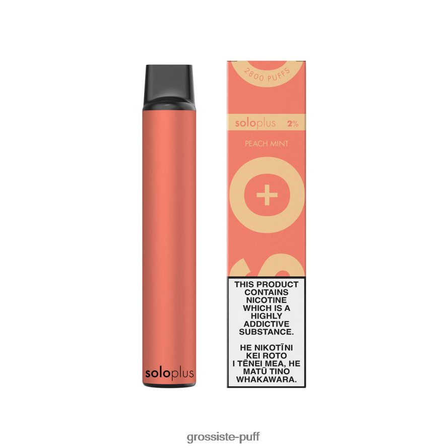 Solo Plus Disposable Vape Peach Mint V40FZJ23