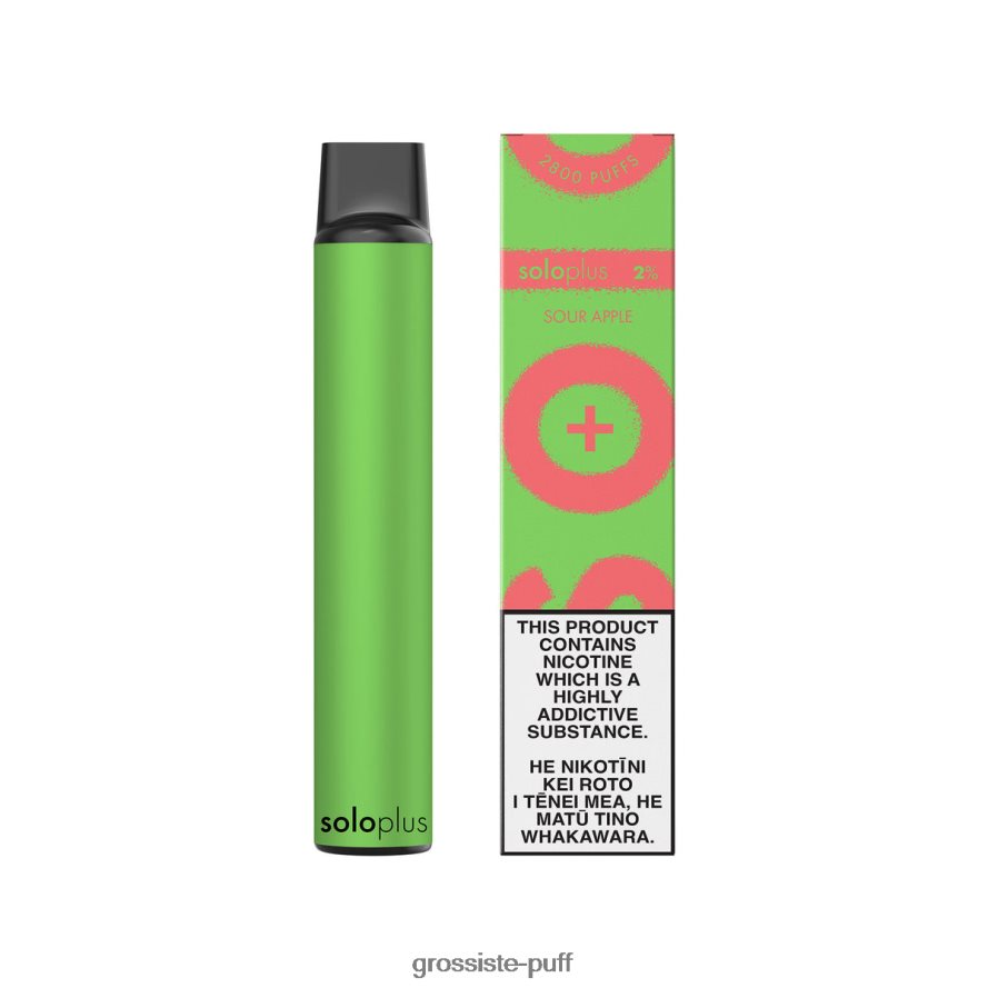 Solo Plus Disposable Vape Sour Apple V40FZJ30
