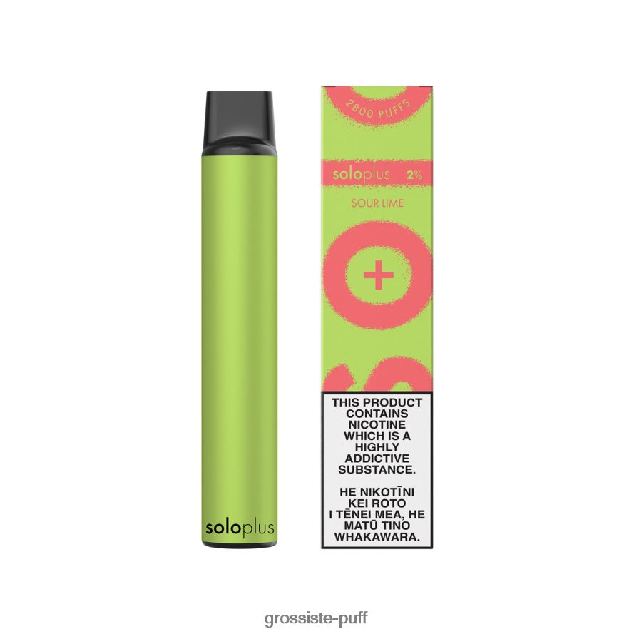 Solo Plus Disposable Vape Sour Lime V40FZJ34