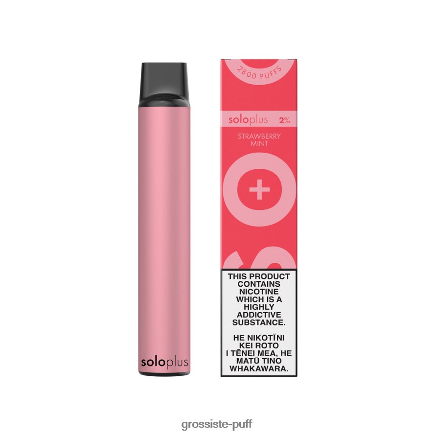 Solo Plus Disposable Vape Strawberry Mint V40FZJ26