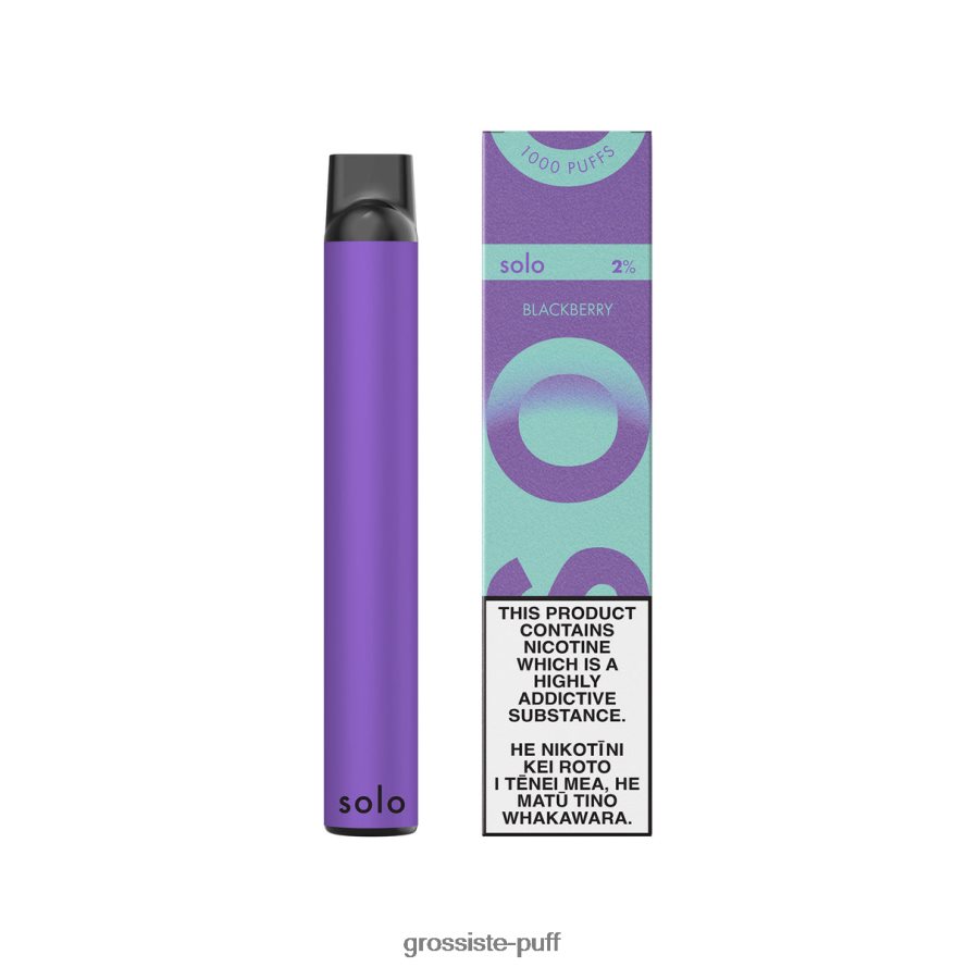 Solo Disposable Vape Paradise Collection Blackberry V40FZJ22