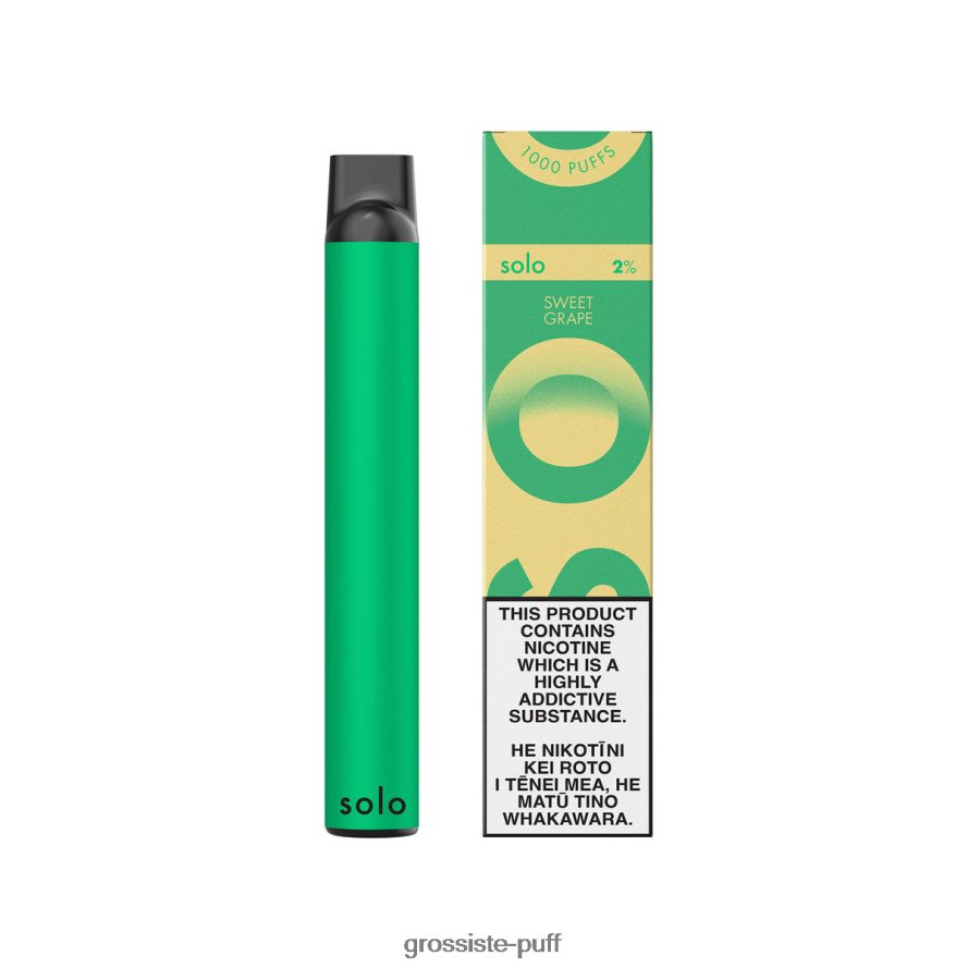 Solo Disposable Vape Paradise Collection Sweet Grape V40FZJ20